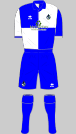 bristol rovers fc 2011-12 home kit