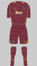 bury 2010-11 away kit