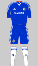 chelsea 2010-11 home kit