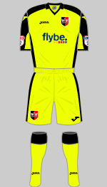 exeter city 2016-18 change kit