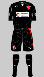 fleetwood town fc 2013-14 away kit