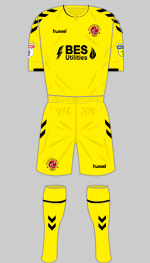 fleetwood town fc 2018-20 change kit