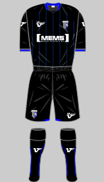 gillingham fc 2011-12 away kit