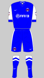 leyton orient fc 2012-13 away kit