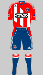 chivas usa home strip 2010