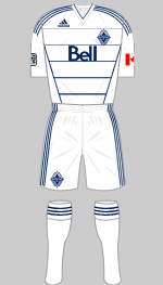 vancouver whitecaps home kit 2011