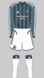 newcastle united 2005 away kit