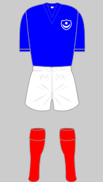 portsmouth fc 1958 kit