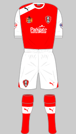 rotherham united fc 2013-14 home kit