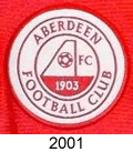 aberdeen fc crest 2001