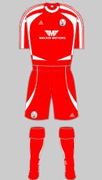 brechin city 200-10 home strip (Pendle)