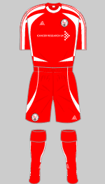 brechin city 2010-12 home kit