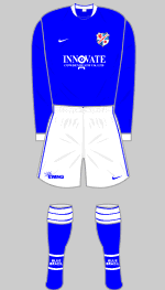 cowdenbeath 2007-08 home kit