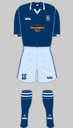 dundee fc 2003-04 european kit