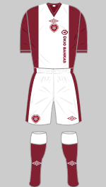 hearts 2010-11 home kit