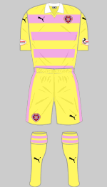 hearts 2016-17 change kit