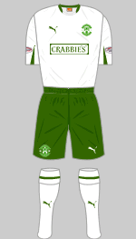 hibernian fc 2012-13 away kit