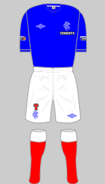 rangers fc 2012-13 home kit