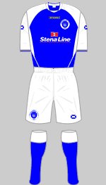 stranraer fc 2009 strip