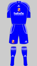 swindon town third strip 2009-10