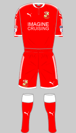 swindon town 2017-18 red kit