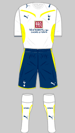 tottenham hotspur 2009-10 home kit