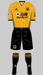 wolves 2019-20 1st kit