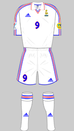 france euro 2000 kit v spain