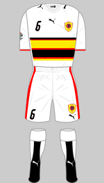 angola 2006 world cup change kit